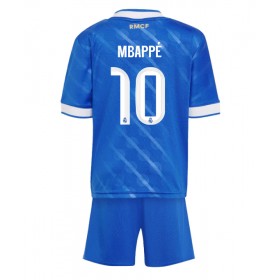 Real Madrid Kylian Mbappe #10 Tredje skjorte til barn 2025-26 Kortermet (+ korte bukser)